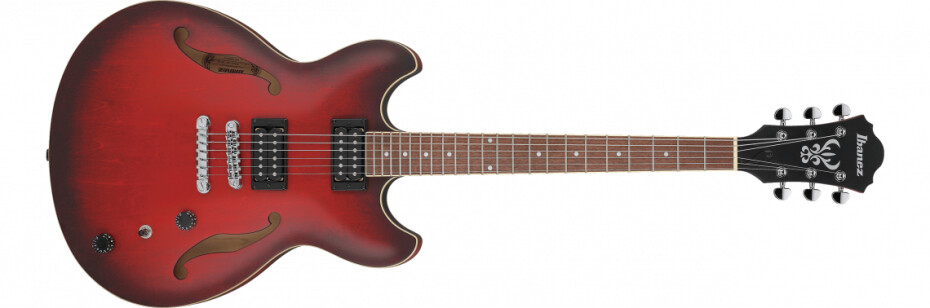 Ibanez AS53-SRF - Sunburst Red Flat - main (0)