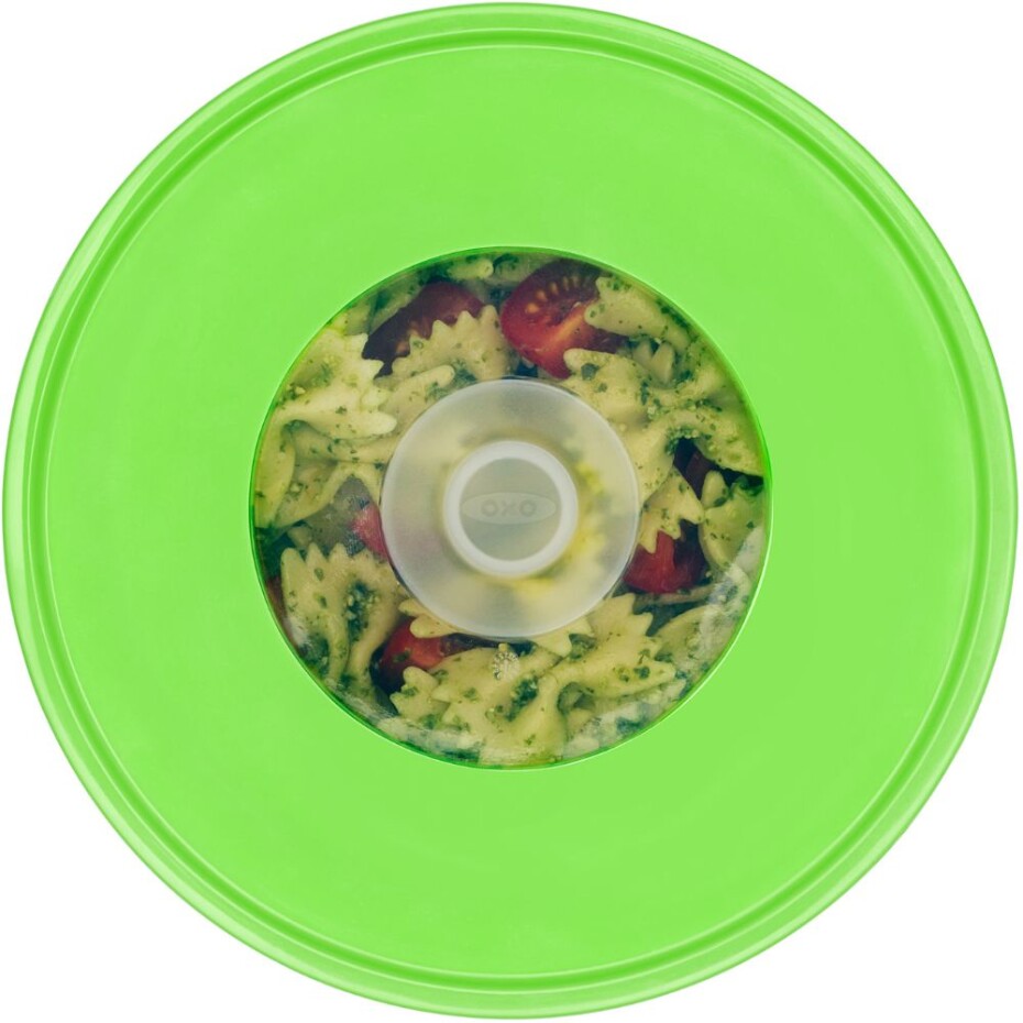 Těsnící víko GOOD GRIPS 20 cm, zelená, silikon, OXO - main (5)