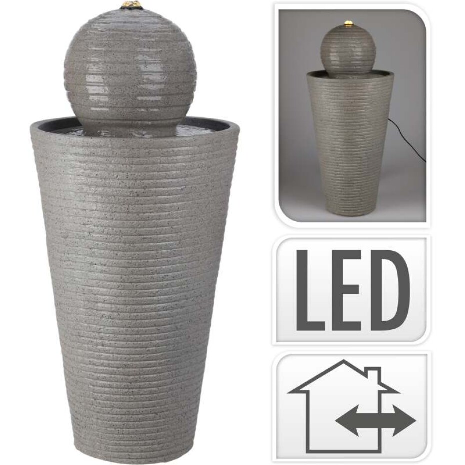 HOMESTYLING Fontána pokojová s LED osvětlením 70 cm Modern KO-795202380 - main (3)