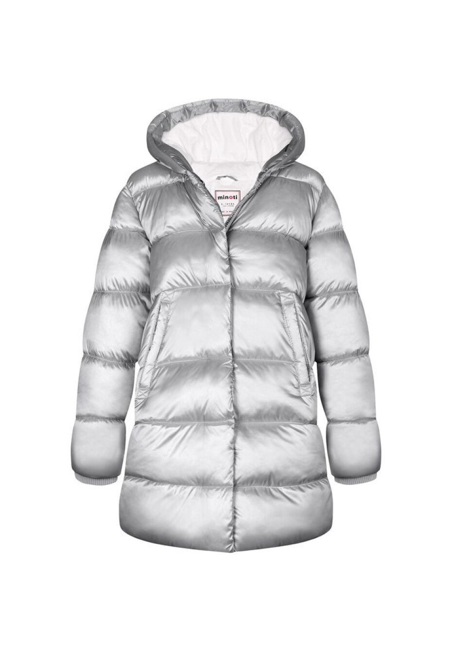 Kabát dívčí nylonový Puffa podšitý microfleecem, Minoti, 12COAT 3, holka - 98/104 | 3/4let - main (0)