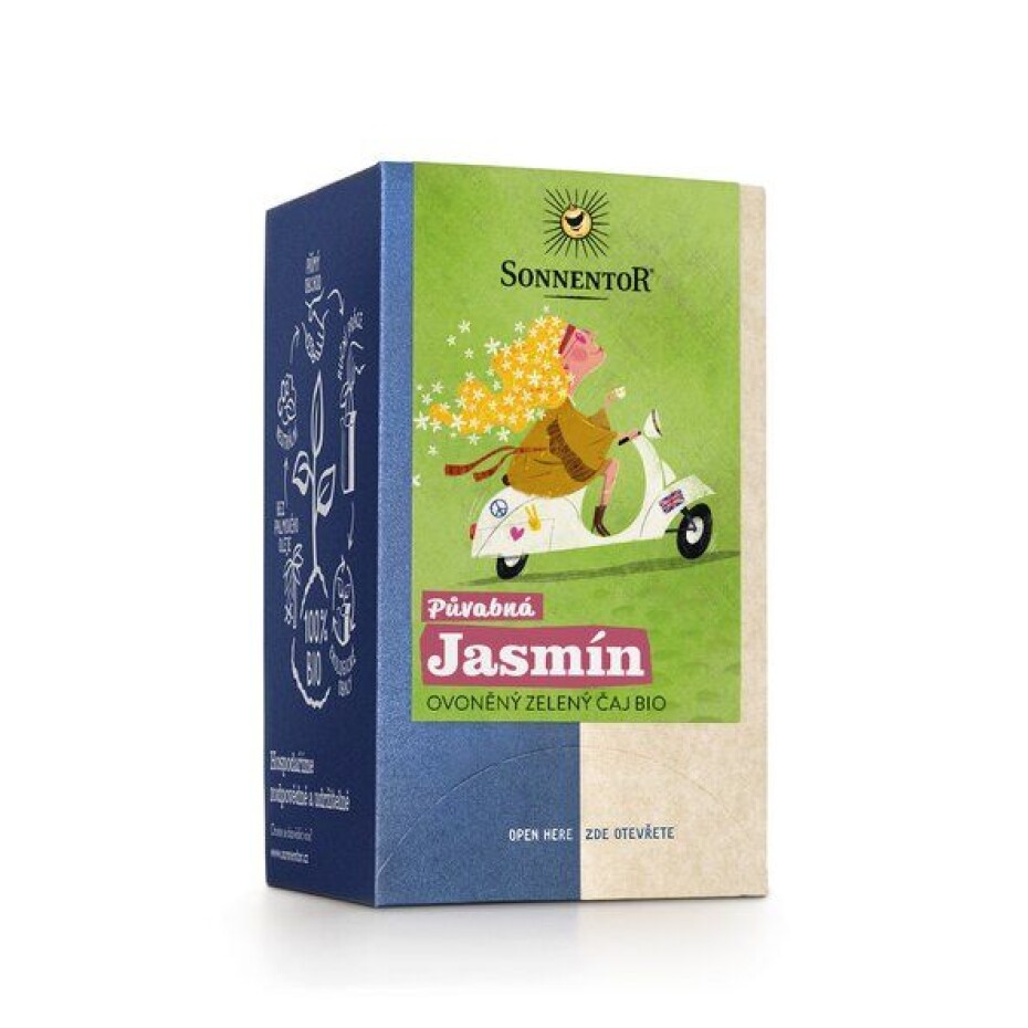 Sonnentor Půvabná Jasmín porcovaný dvoukomorový 27 g - main (0)