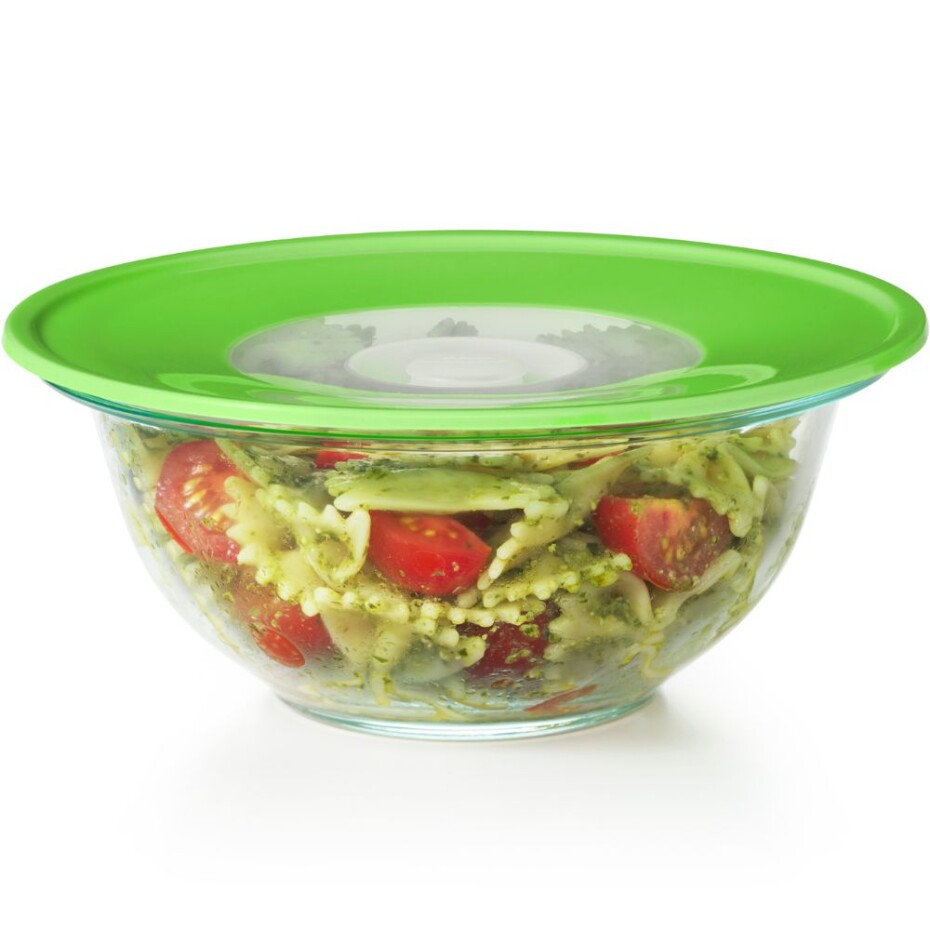 Těsnící víko GOOD GRIPS 20 cm, zelená, silikon, OXO - main (4)