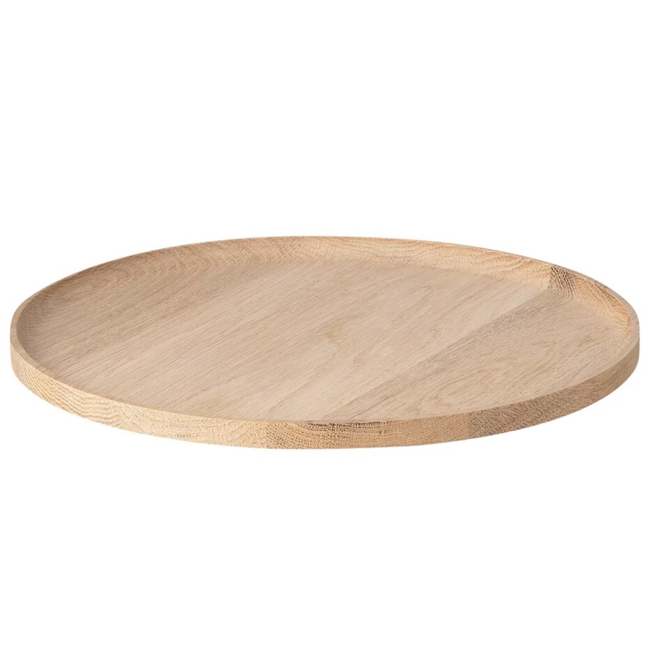 Servírovací podnos OKU 27,5 cm, hnědá, dřevo, Blomus - main (0)