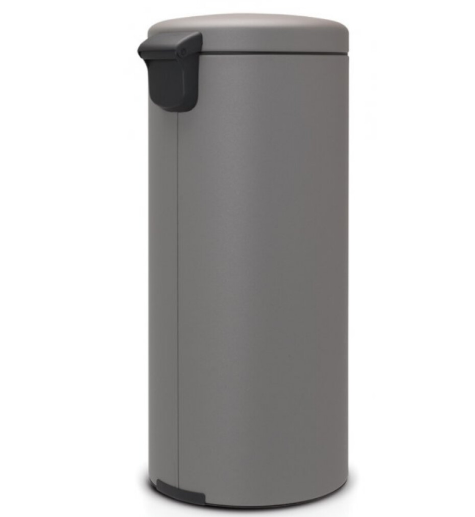 Pedálový odpadkový koš NEWICON 30 l, minerální šedá, Brabantia - main (2)