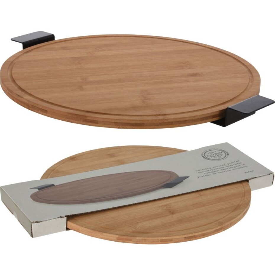 EXCELLENT Podnos bambusový otočný průměr 40 cm KO-170485280 - main (0)