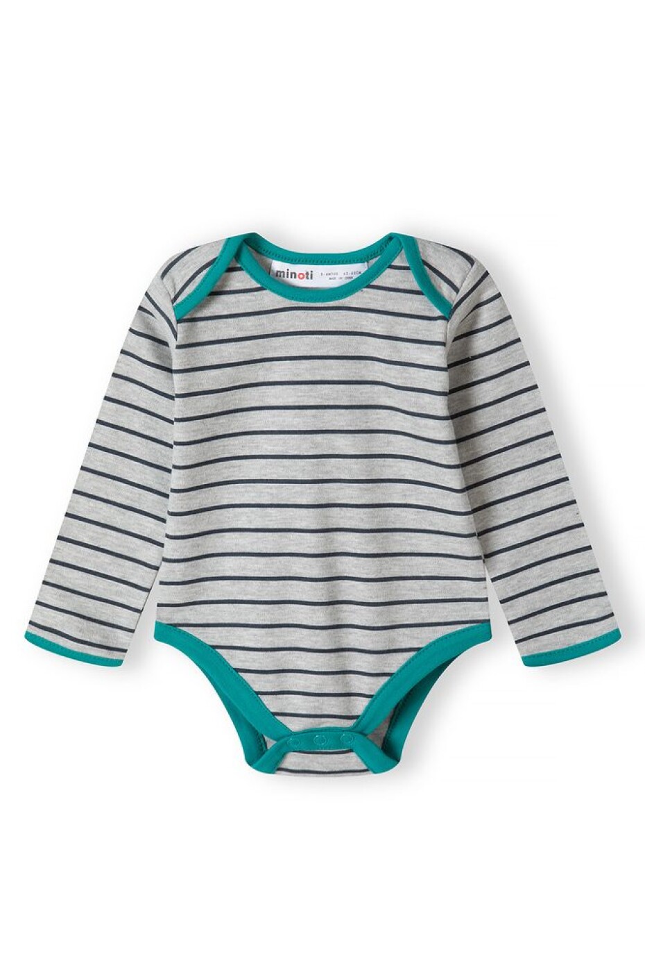 Body kojenecké 4pack, Minoti, 15mbaby 9, modrá - 68/74 | 6-9m - main (2)