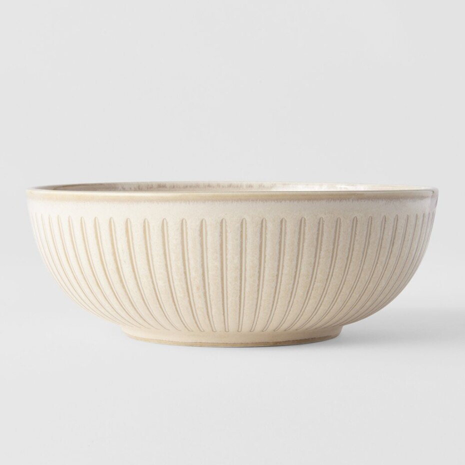 Jídelní miska RIDGED ALABASTER 19,5 cm, 1 l, MIJ - main (5)