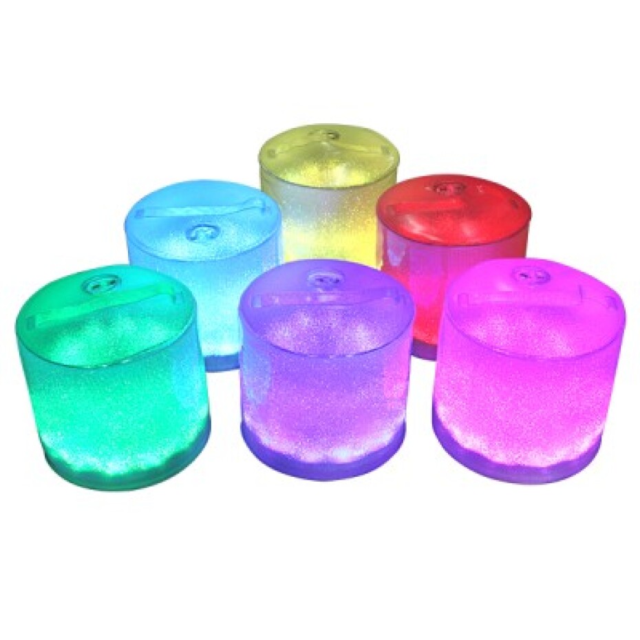 Hanscraft nafukovací LED solární lucernička COLOR - main (3)