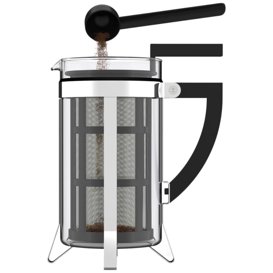French press kávovar LASZLO 1 l, stříbrná, Philippi - main (2)