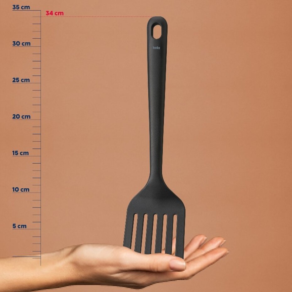 KELA Obracečka děrovaná Apart plast černá  KL-12635 - main (2)