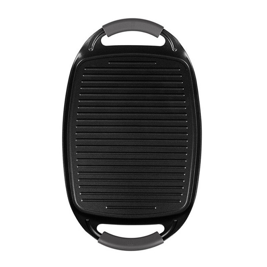 BERLINGERHAUS Grilovací deska s titanovým povrchem 47 cm  Antracit Collection BH-8137 - main (1)