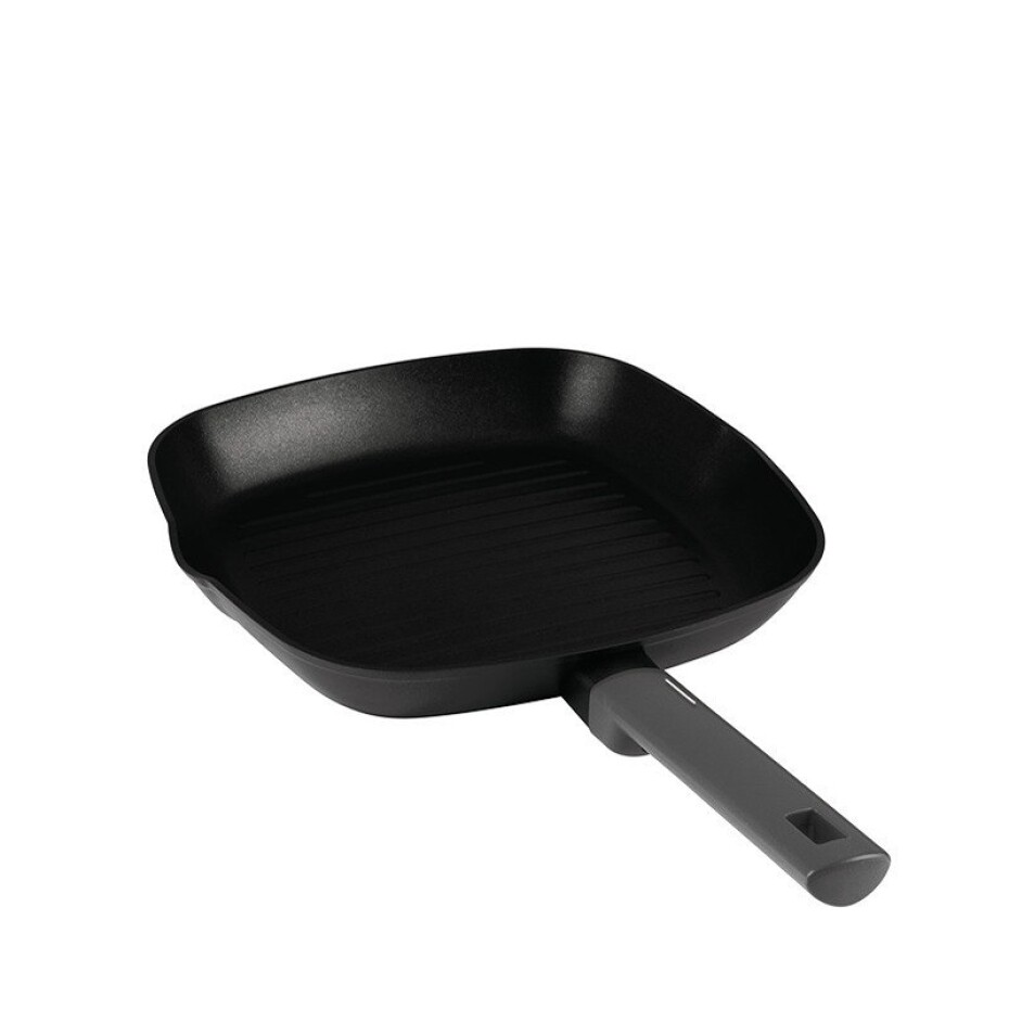 BERLINGERHAUS Pánev grilovací s titanovým povrchem 28 cm Antracit Collection BH-8126 - main (1)