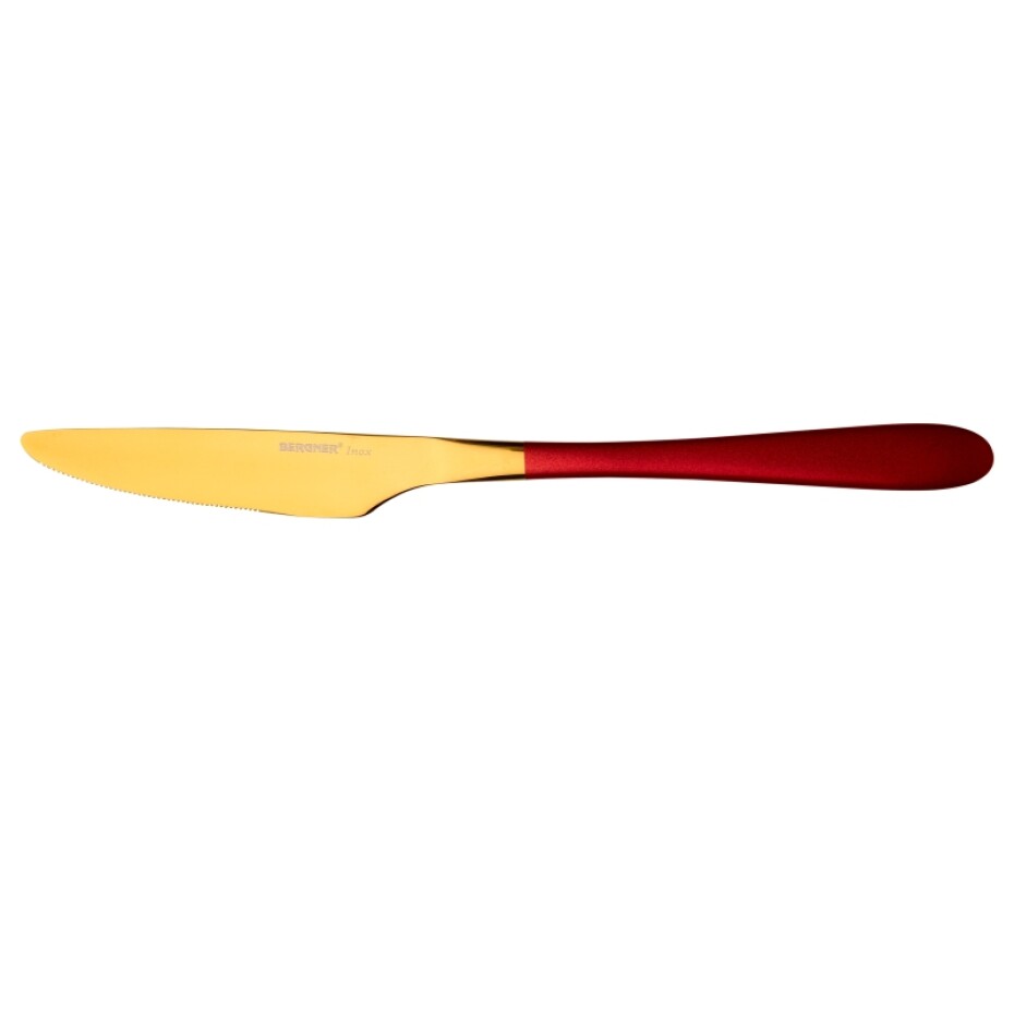 BERGNER Sada příborů nerez 16 ks Lisboa červená BG-45148-RD - main (1)