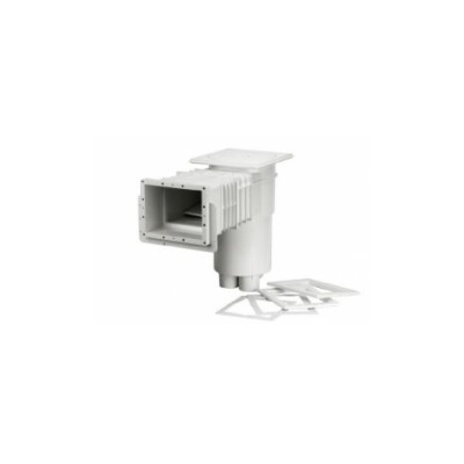 IML bazénový skimmer VA,sání 215 x 160 mm,pro fólie,prodlouž. hrdlo,mosaz. zástřiky - main (0)