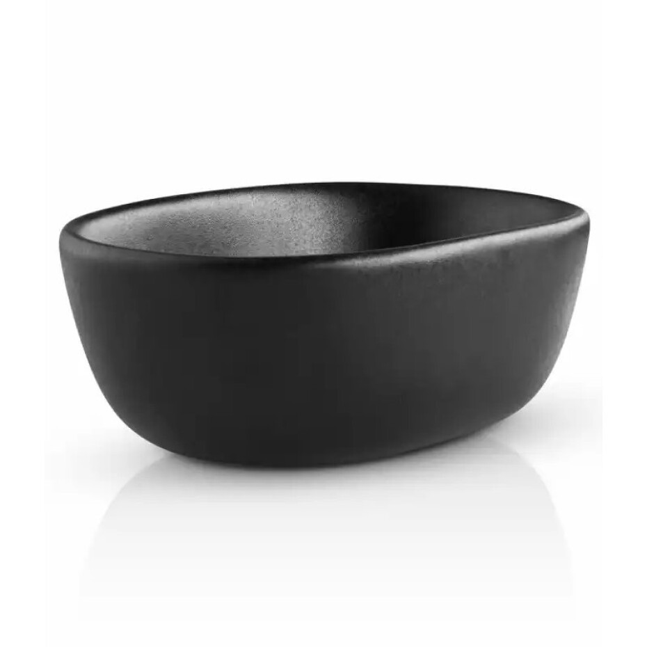 Miska na omáčku NORDIC KITCHEN 100 ml, ovál, černá, kamenina, Eva Solo - main (0)