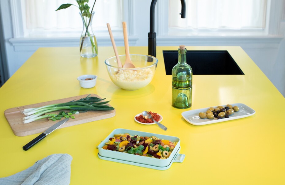 Obědový box MAKE & TAKE, nefritově zelená, plast, Brabantia - main (1)