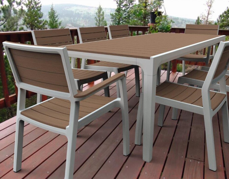 Keter Zahradní křeslo Keter Harmony bílé / cappuccino KT-610228 - main (2)