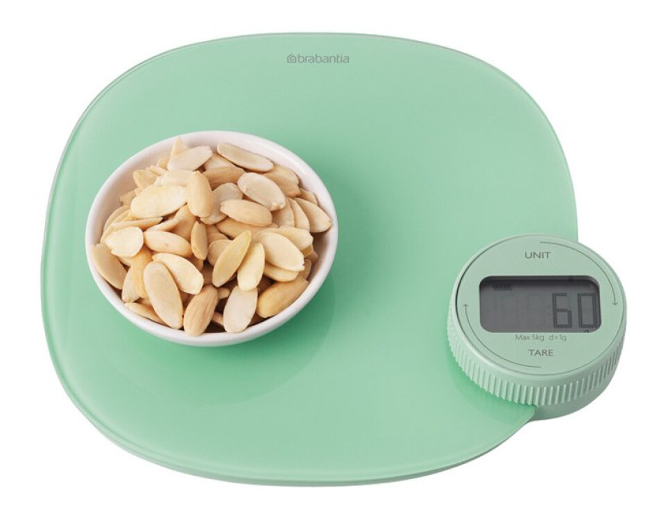 Digitální kuchyňská váha PLUS, zelená, Brabantia - main (4)