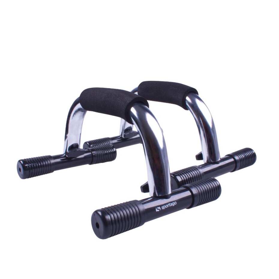 Úchopy na kliky Sportago Push Up Chrome Bar - main (0)