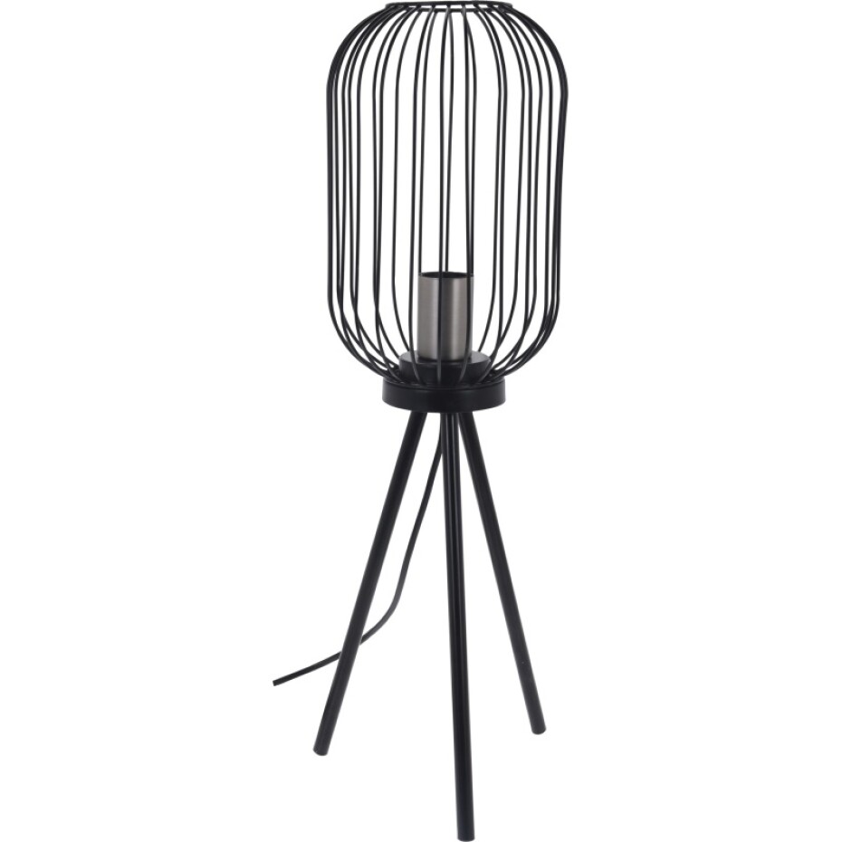 HOMESTYLING Lampa kovová stříbrná 60 x 17,5 cm KO-HZ1600540 - main (0)
