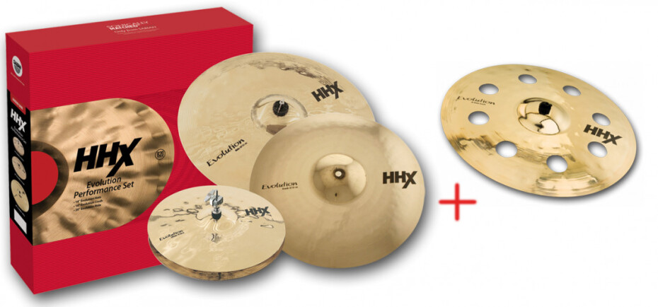 Sabian HHX Evolution Performance Set + O-Zone Crash 18" Zdarma - main (0)