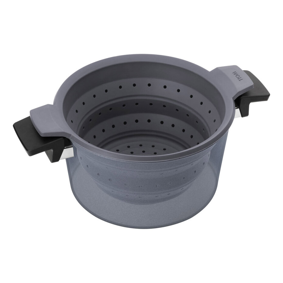 Napařovací vložka DIAMOND CONCEPT PLUS  24 cm, multifunkční, silikon, WOLL - main (3)
