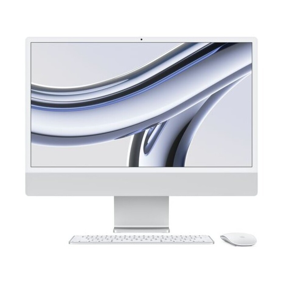 CTO Apple iMac 24" (2023) / VESA / 256GB SSD / 16GB / Mouse / CZ KLV / Stříbrný - main (0)