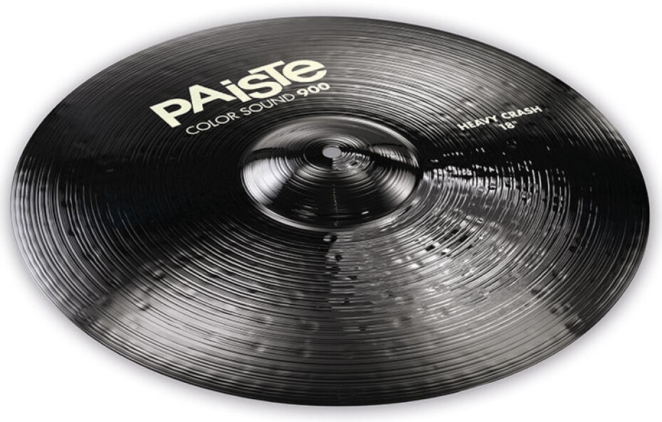 Paiste 900 Color Sound Black Heavy Crash 18” - main (0)