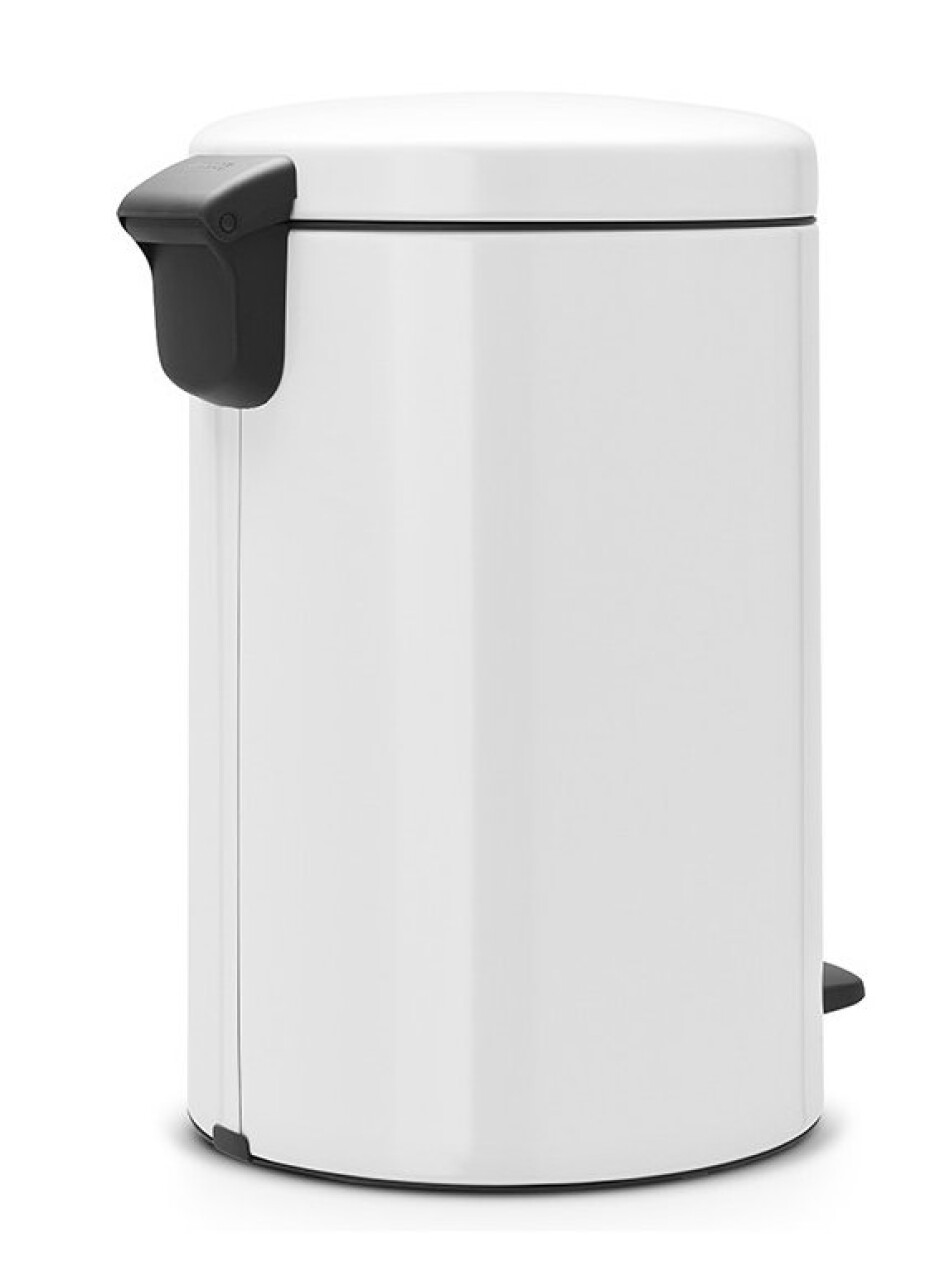 Pedálový odpadkový koš NEWICON 20 l, bílá, Brabantia - main (2)