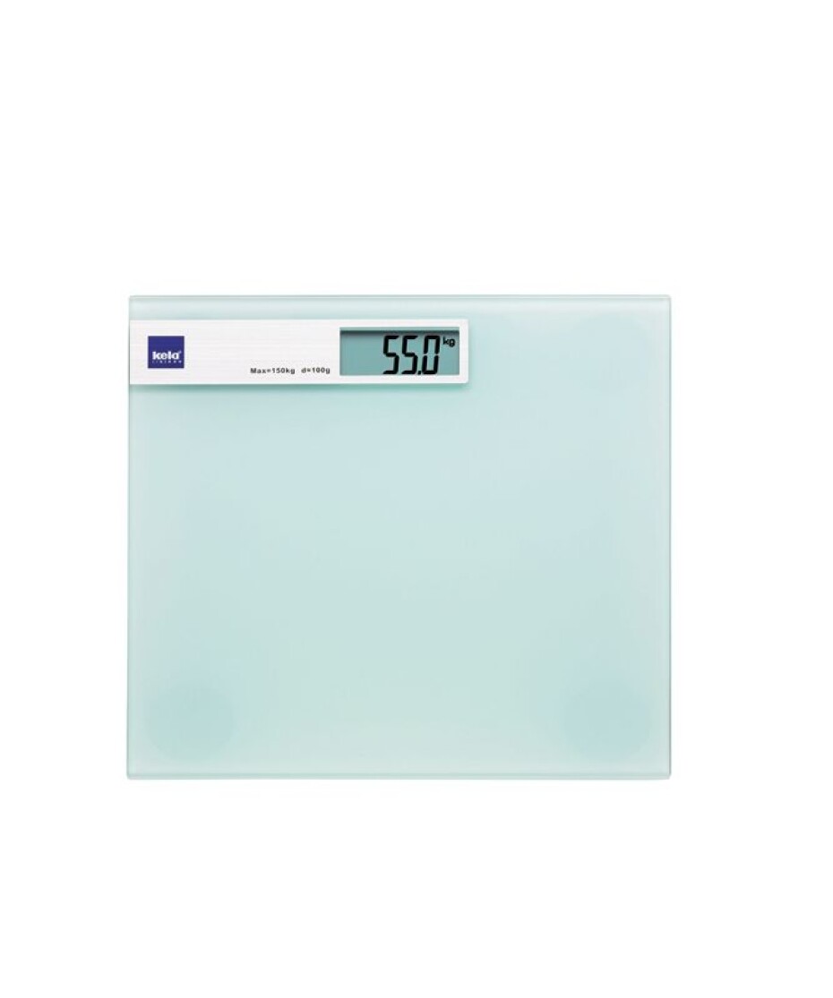 KELA Osobní váha digitální  LINDA, skleněná bílá do 150kg KL-21299 - main (0)