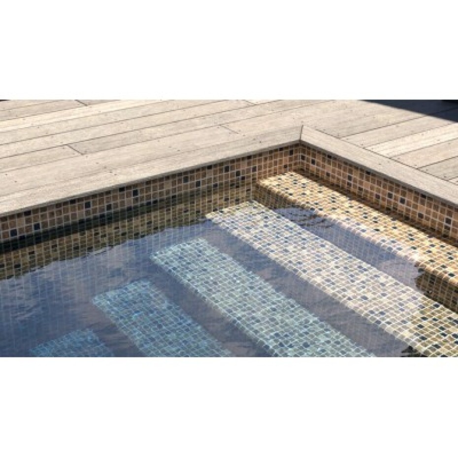 VágnerPool bazénová fólie AVfol Decor Protiskluz - Mozaika Písková, 1,65m šíře, 1,5mm, metráž - main (1)