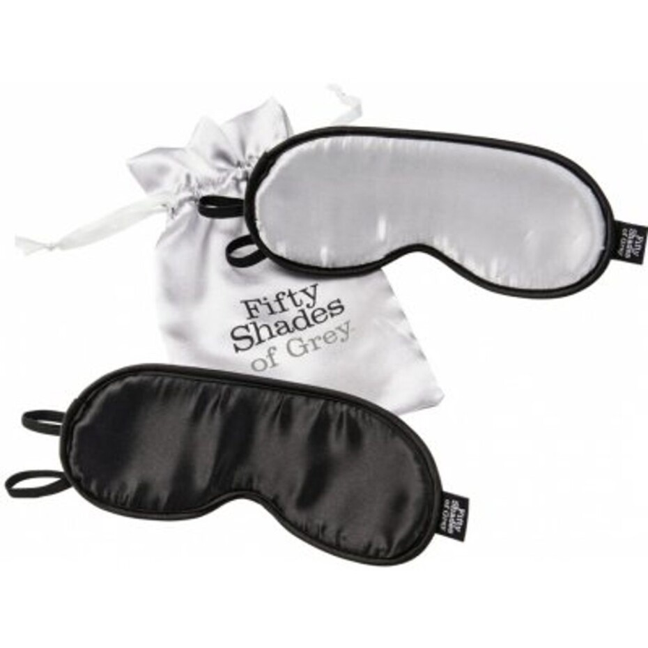 Fifty Shades of Grey No Peeking Maska na oči 2 ks - black/grey - main (0)