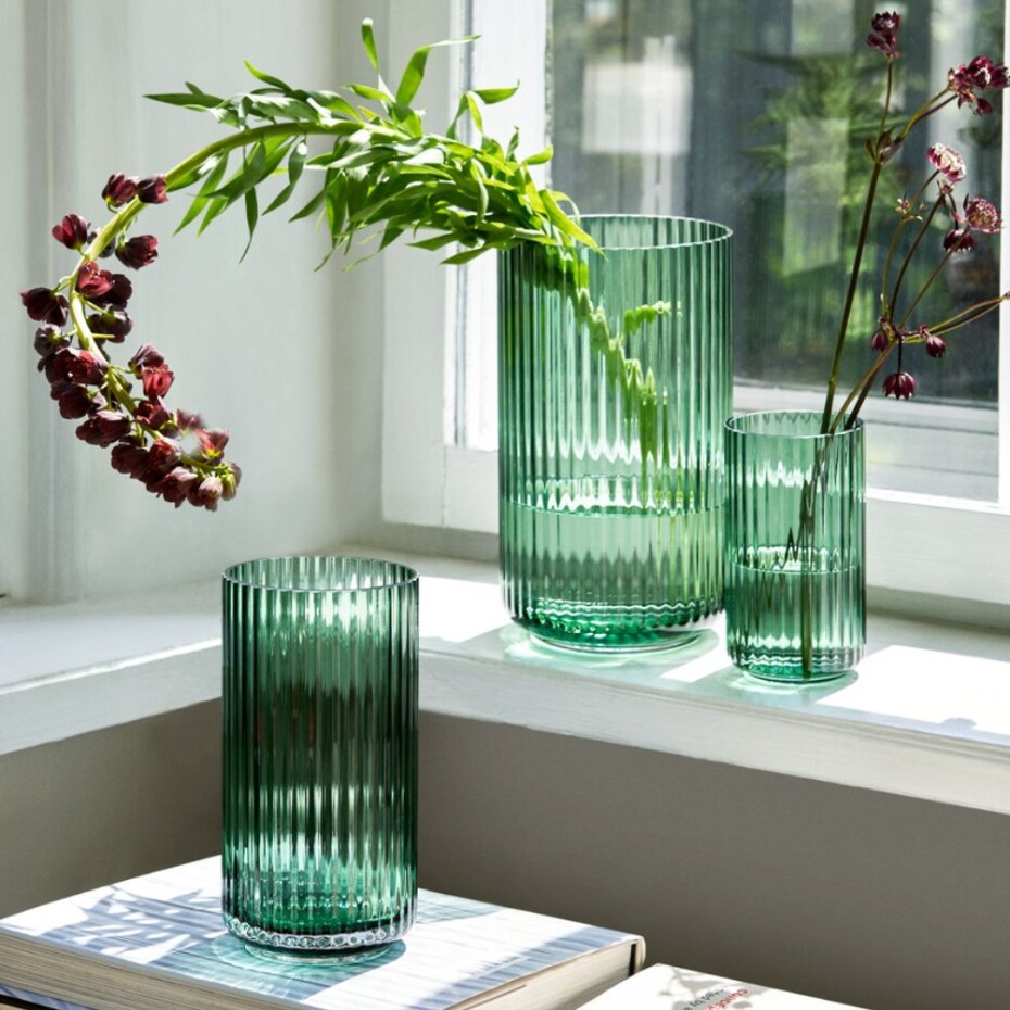 Váza 20 cm, zelená, Lyngby - main (1)