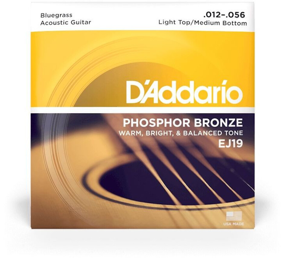 D'Addario EJ19 Phosphor Bronze Low Top/ Medium Heavy - .012 - .056 - main (0)