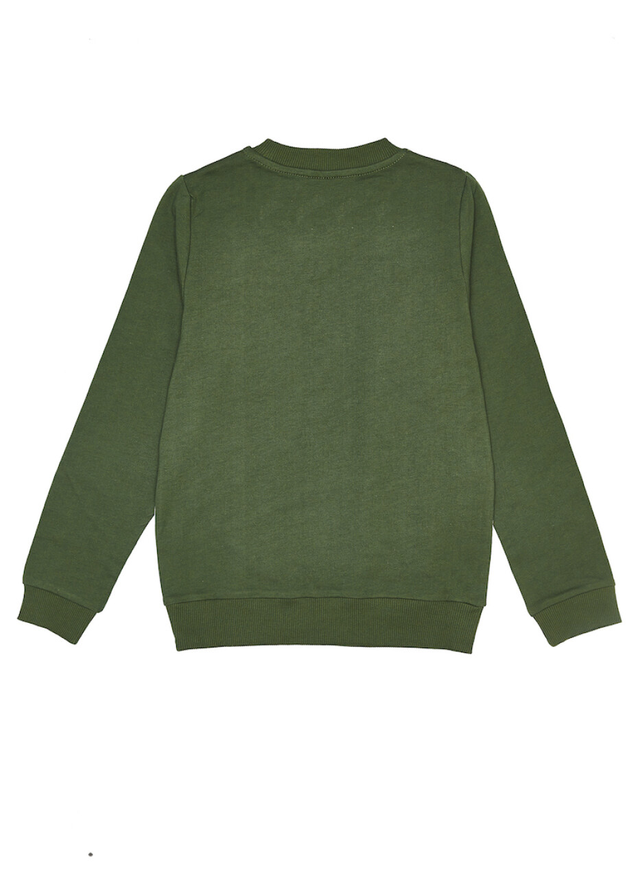 Chlapecká mikina - Winkiki WJB 82269, khaki Barva: Khaki, Velikost: 140 - main (2)