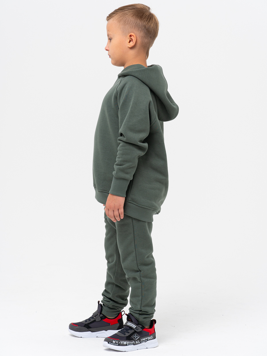 Chlapecká tepláková souprava - Winkiki WHB 184, khaki Barva: Khaki, Velikost: 152 - main (1)