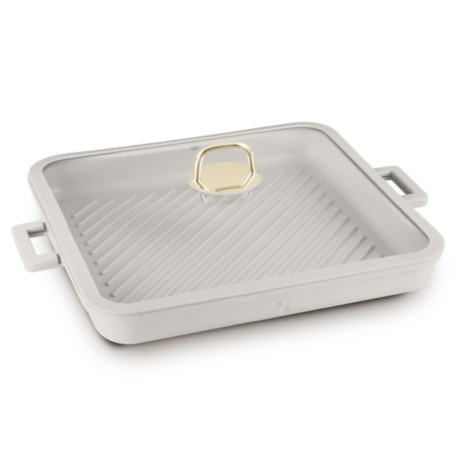 BERLINGERHAUS Pánev grilovací s titanovým povrchem a poklicí 34 cm Sahara Collection BH-7790 - main (5)