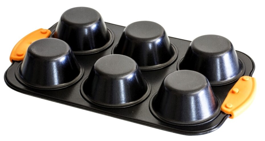 BERLINGERHAUS Forma na muffiny 6 ks silikonové rukojeti Granit Diamond Line BH-1137 - main (2)
