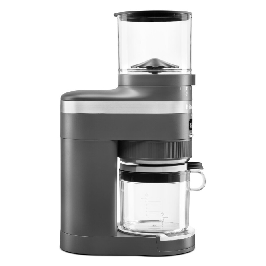 Elektrický mlýnek na kávu 5KCG8433EDG, s mlecími kameny, matná šedá, KitchenAid - main (9)