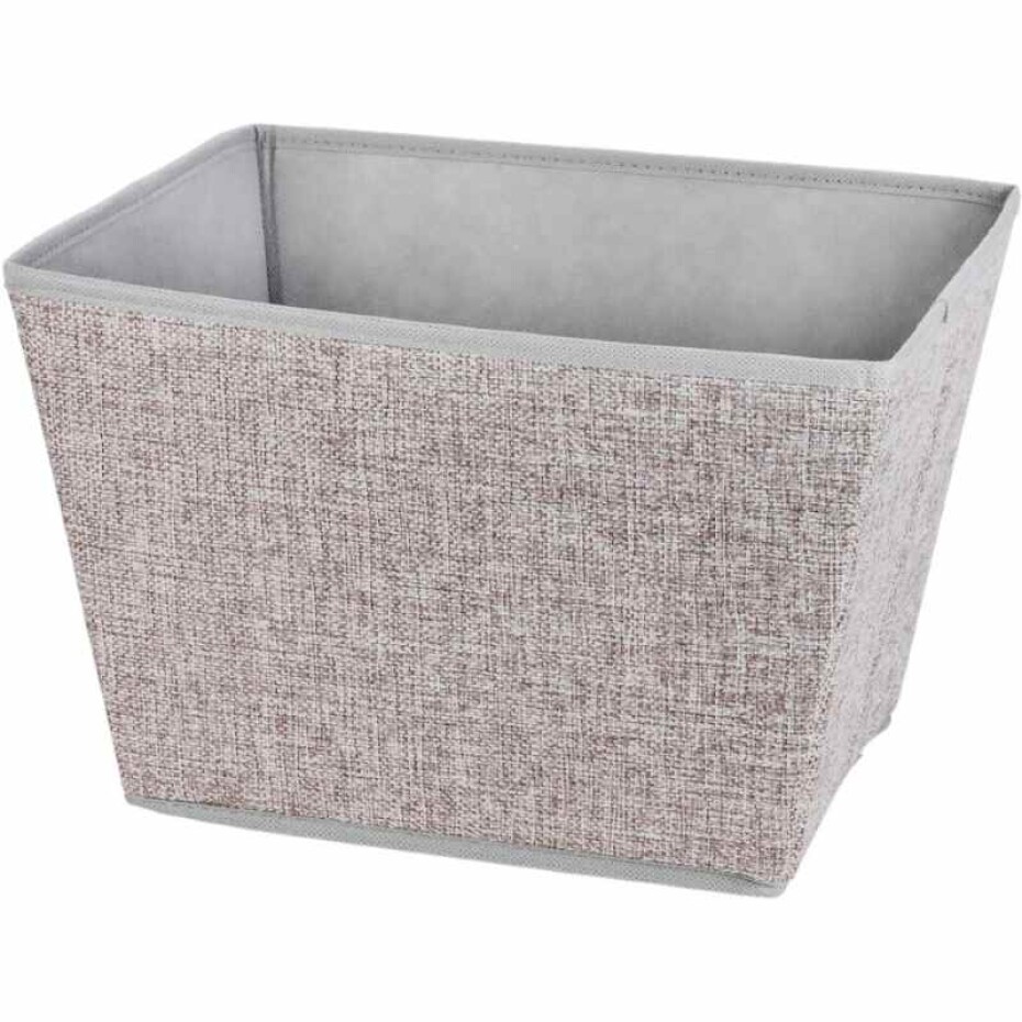 HOMESTYLING Úložný box 39x30x24 cm textil šedý KO-101001710seda - main (0)