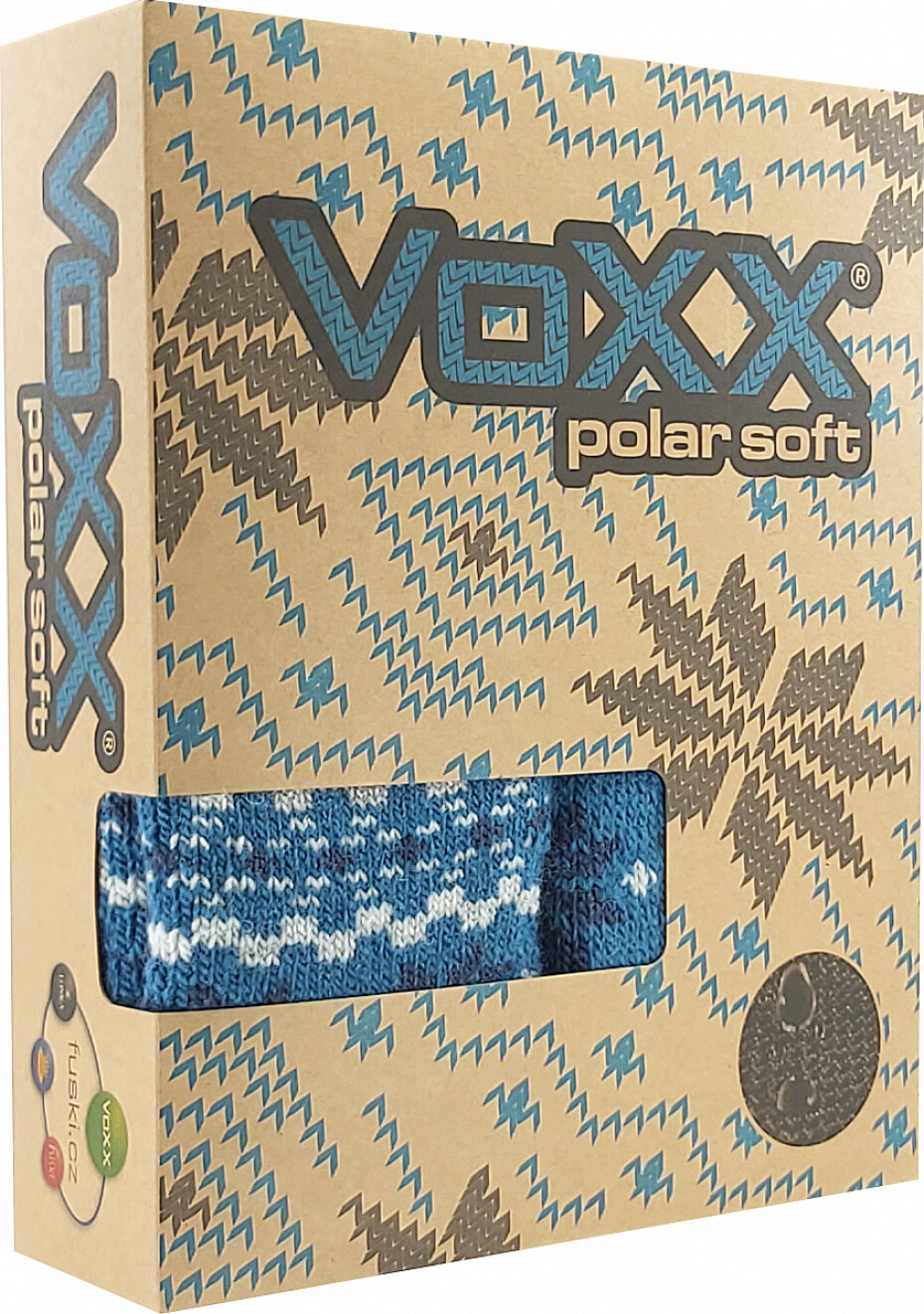 Dámský zimní set VoXX - Trondelag, petrol Barva: Petrol, Velikost: 35-38 - main (1)
