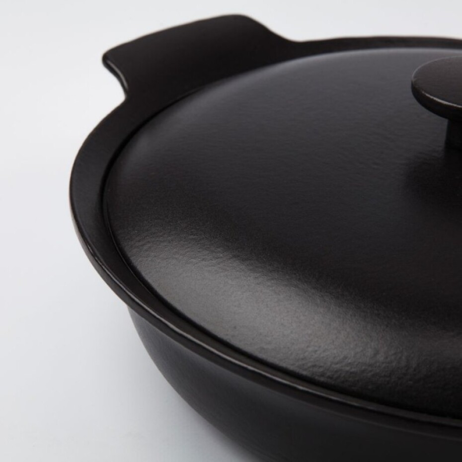 BERGHOFF Pekáč s poklicí litinový RON 28 cm černá BF-3900038 - main (3)