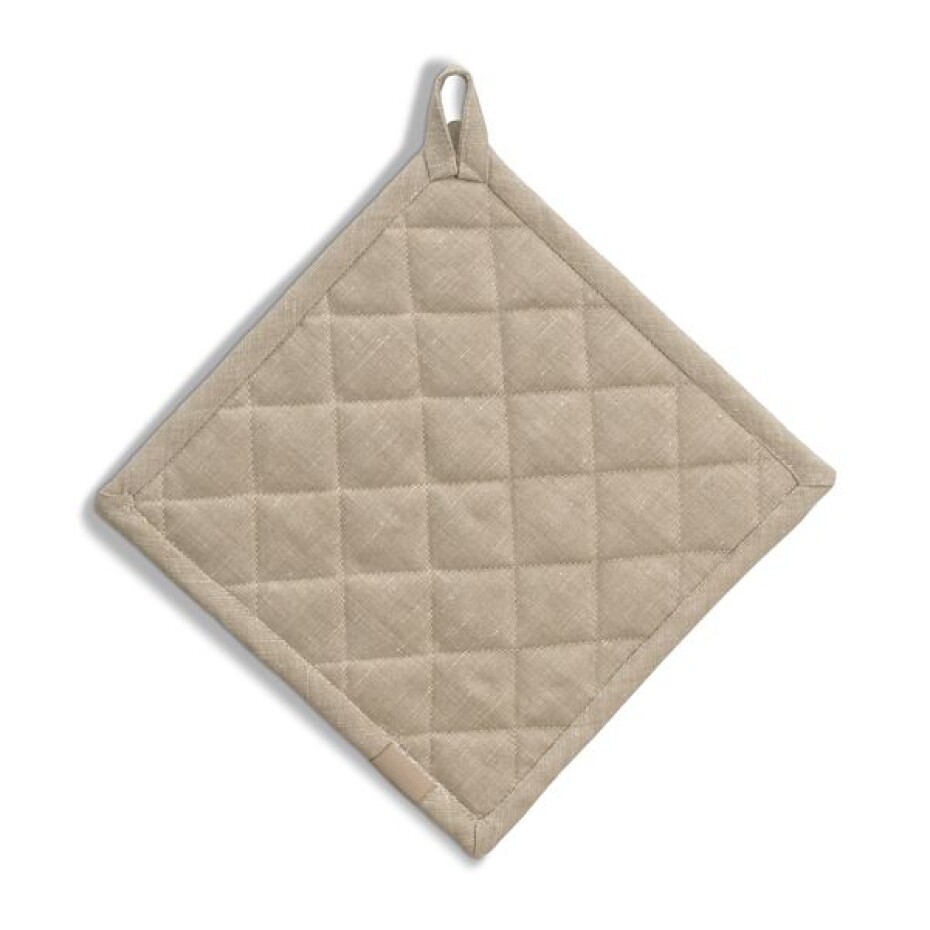 KELA Podložka pod hrnec Puro 55% bavlna/45% len přírodní 20,0x20,0cm KL-12812 - main (1)