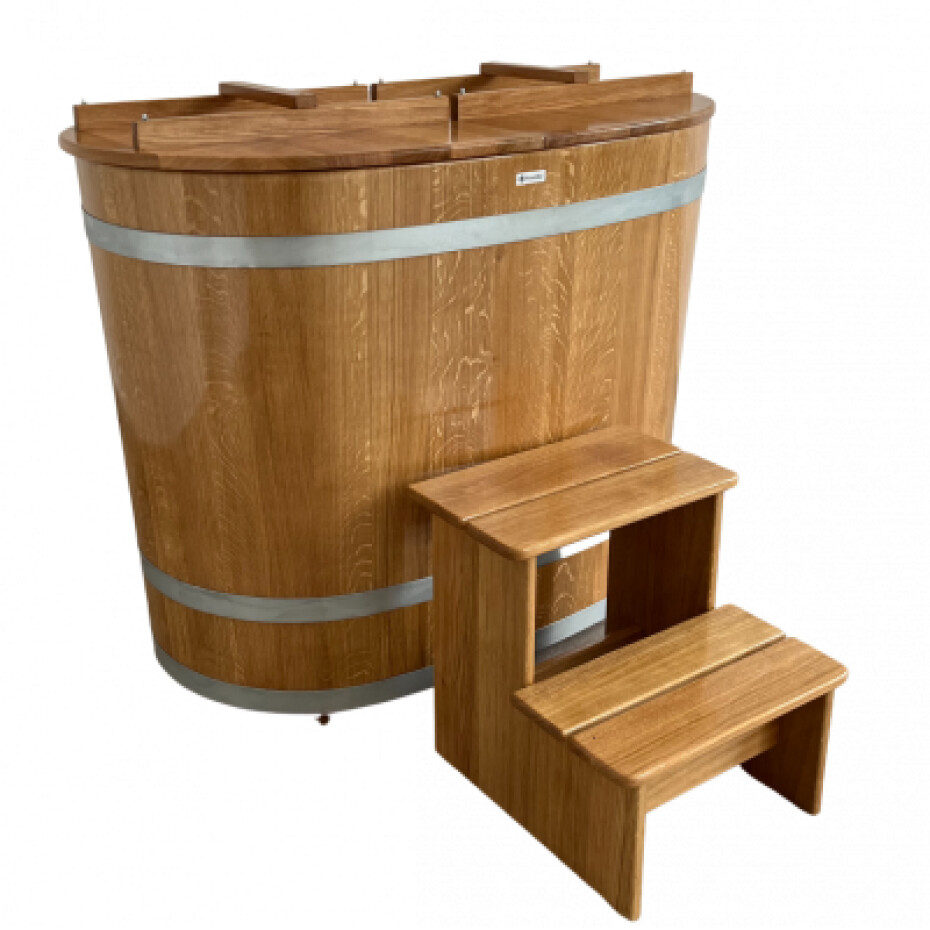Fryzelka luxusní ochlazovací káď modřín délka 130cm - main (1)