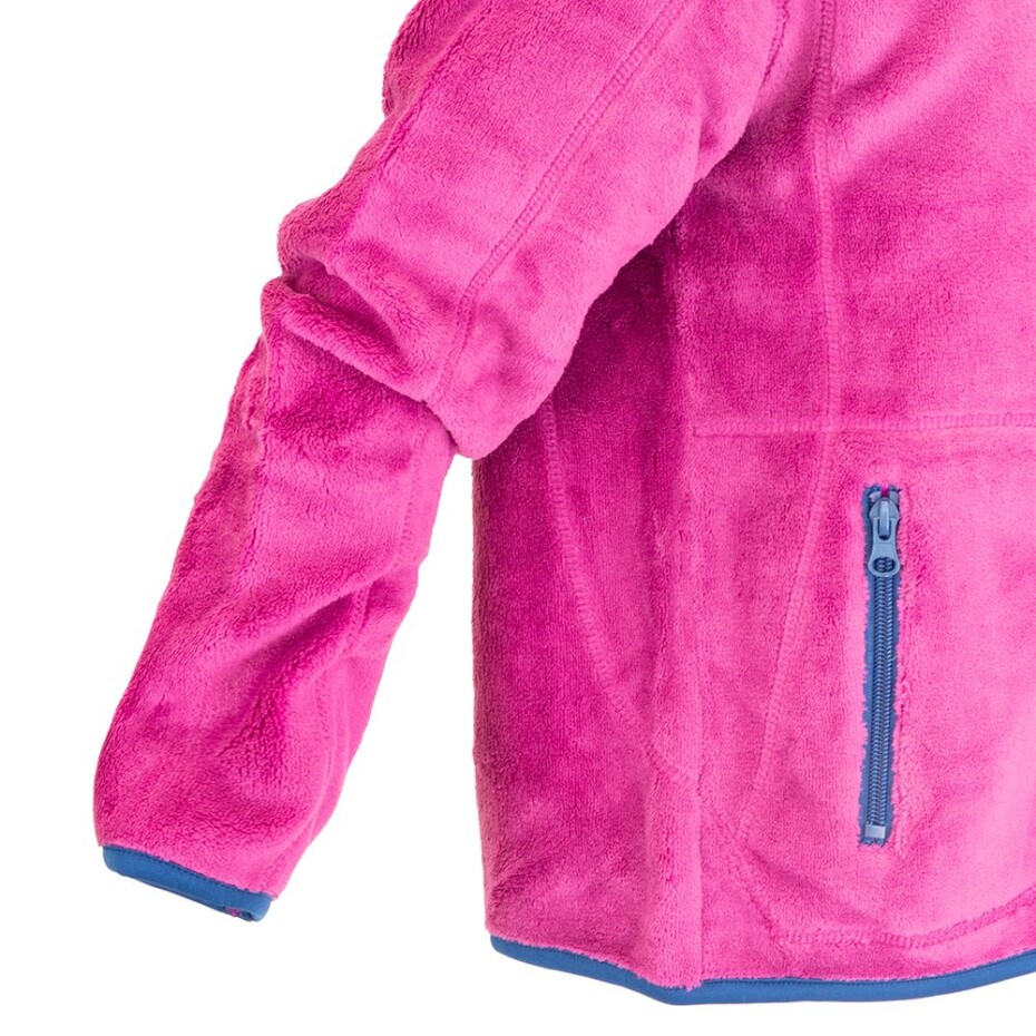 mikina dívčí chlupatá se stojáčkem, Pidilidi, PD1139-07, fuchsia - 152 | 12let - main (9)