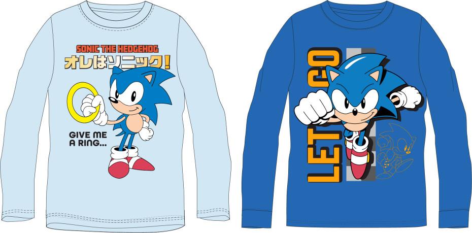 Ježek SONIC - licence Chlapecké tričko - Ježek Sonic 5202109, světlonce modrá Barva: Modrá světle, Velikost: 104 - main (0)