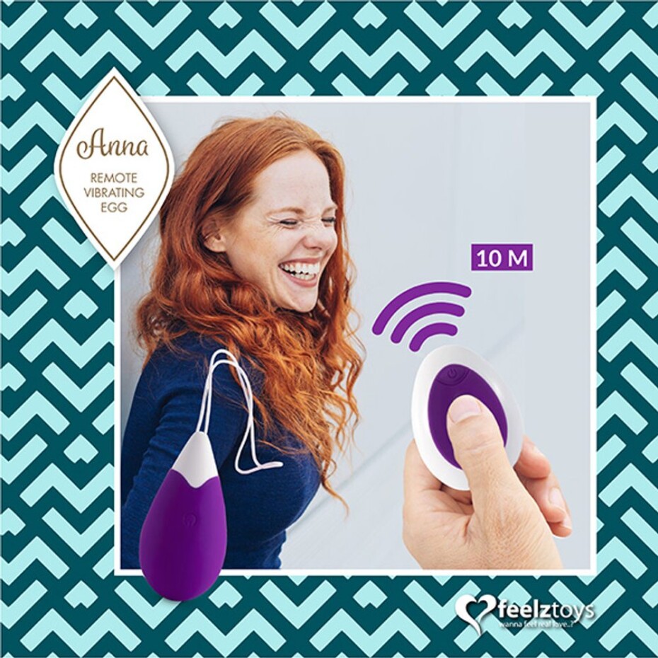 FeelzToys Anna Vibrating Egg Remote - main (6)