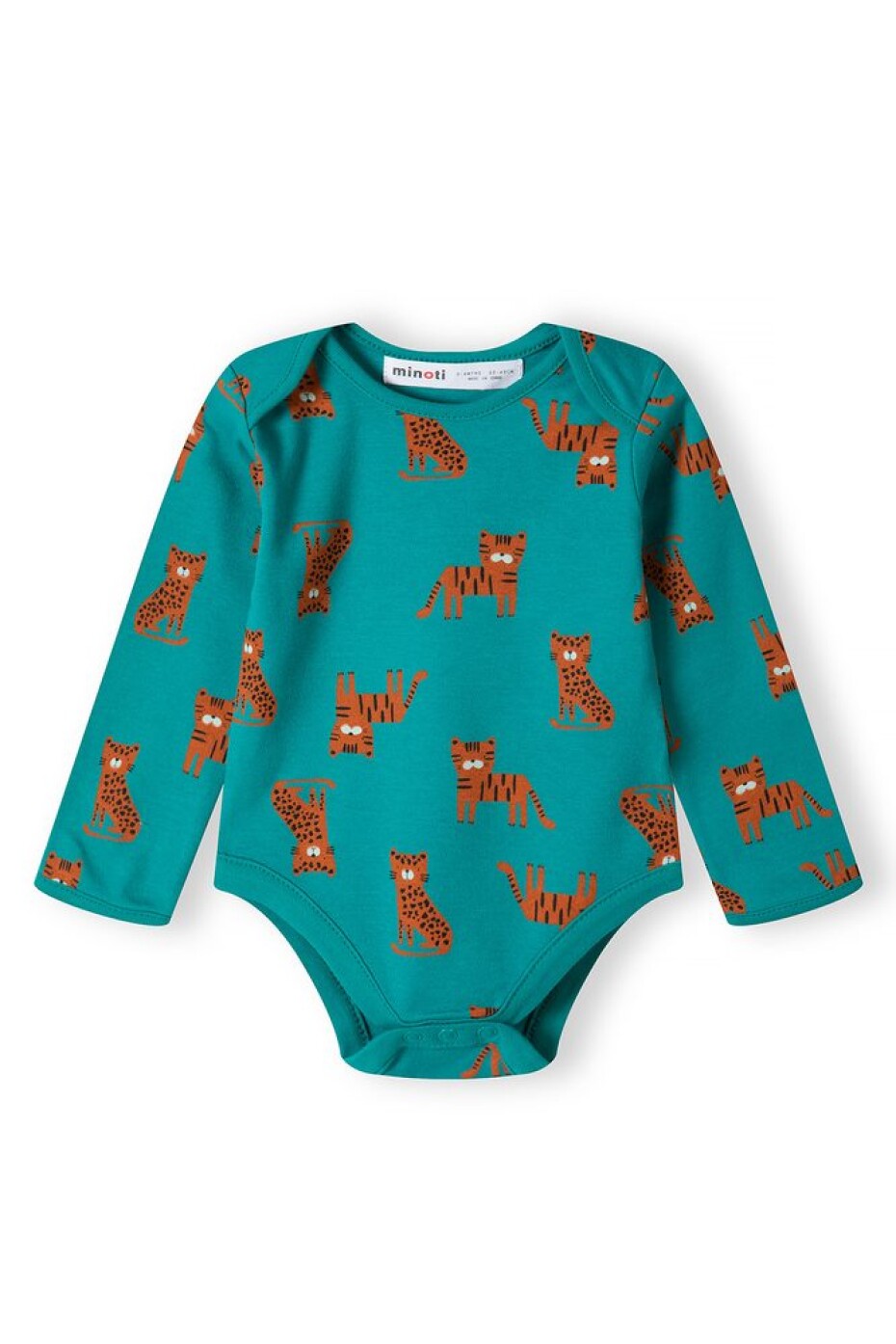 Body kojenecké 4pack, Minoti, 15mbaby 9, modrá - 68/74 | 6-9m - main (3)