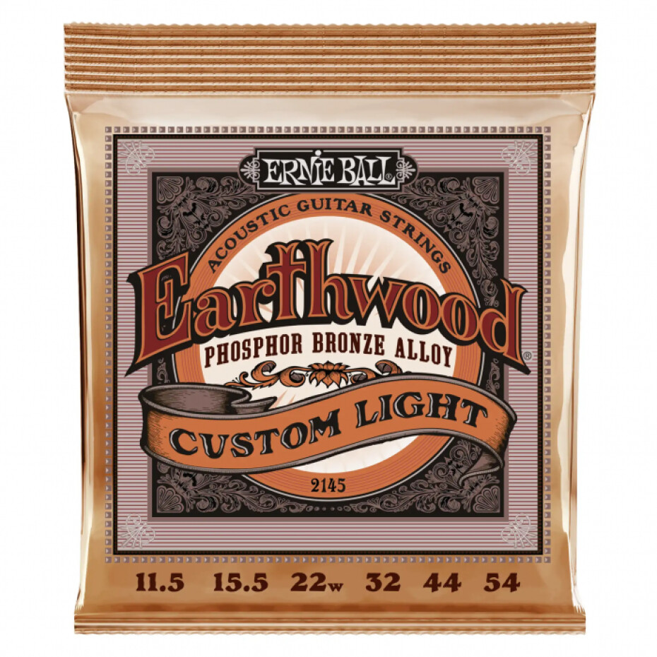 Ernie Ball 2145 Earthwood Custom Light Phosphor Bronze .011.5 - .054 - main (0)