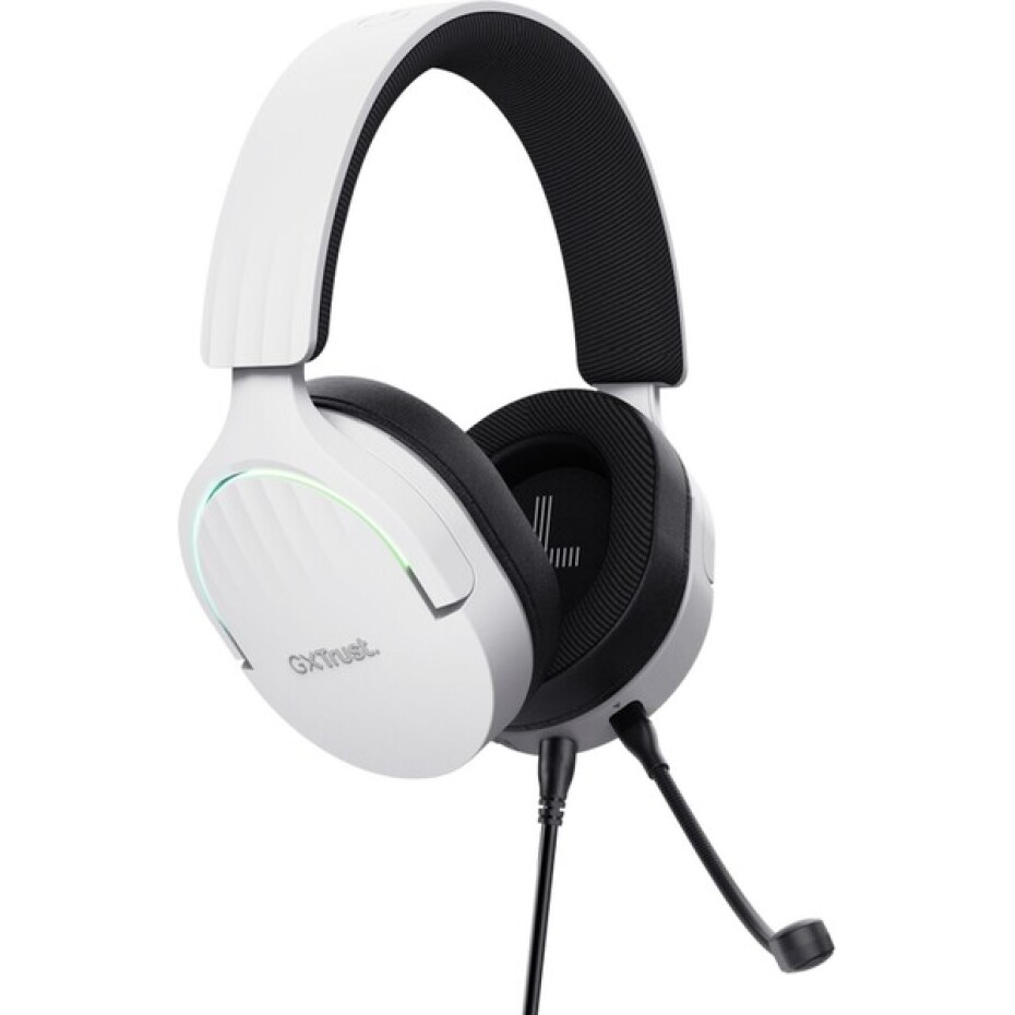 Trust GXT490 Fayzo 7.1 USB herní sluchátka, bílá - main (1)
